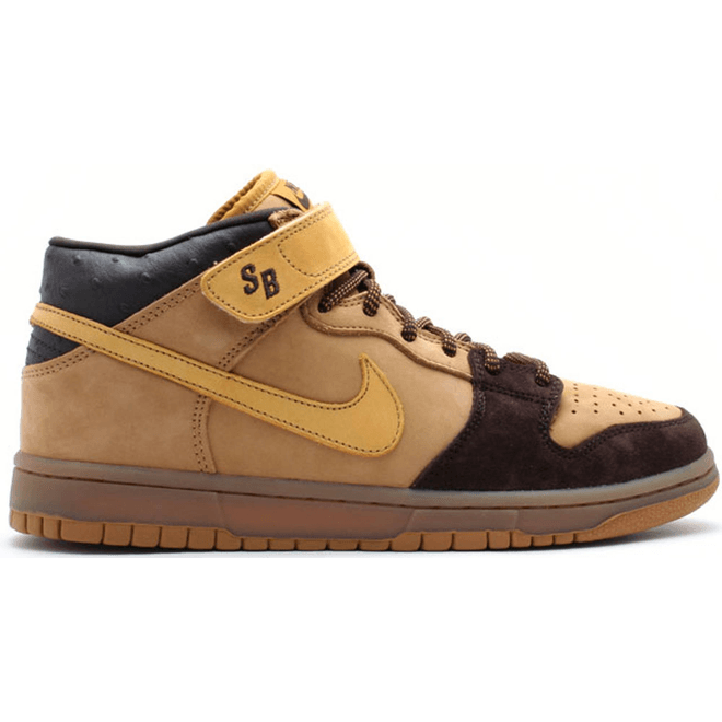 Nike SB Dunk Mid Wheat Bronze 314383-771
