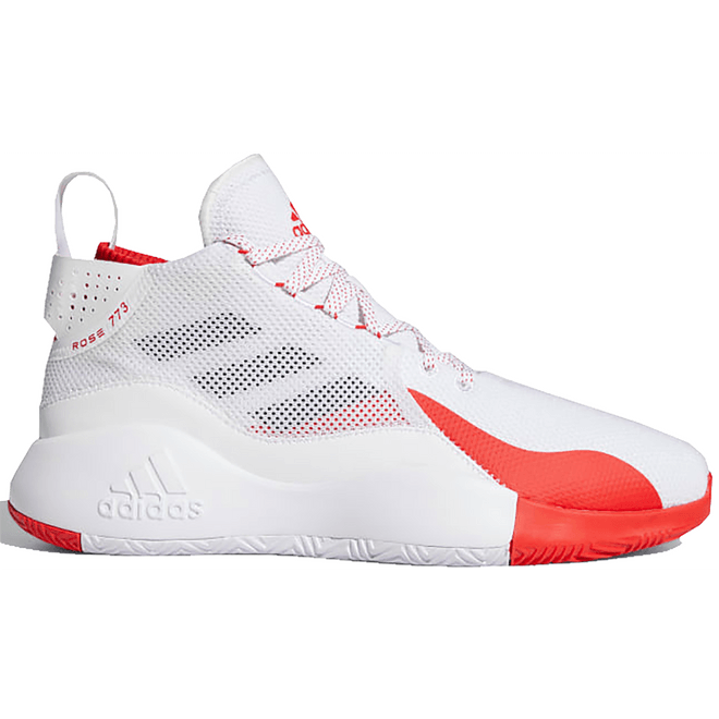 adidas D Rose 773 Cloud White Vivid Red FX7120