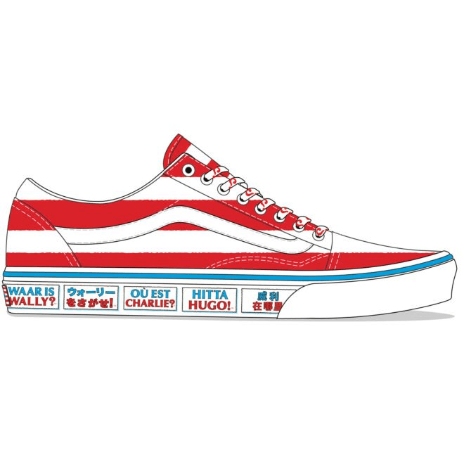 Vans Old Skool Wheres Waldo International Stripes VN0A3WKT3UV