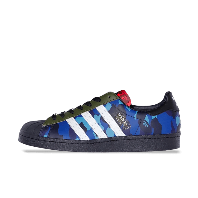 Bapesta X adidas Superstar 'Black' GZ8982