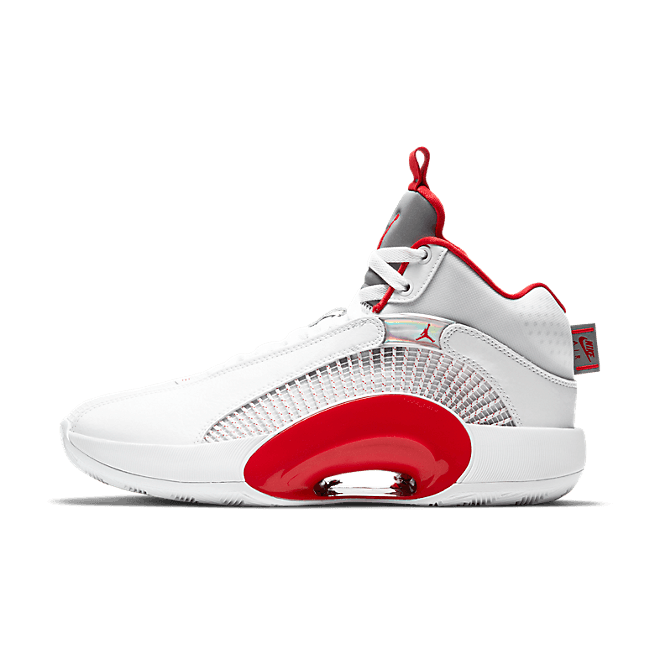 Jordan XXXV Fire Red (White Sole) CQ4228-100