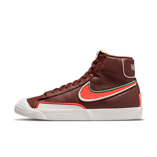 Nike Blazer Mid '77 Infinite Bronze Eclipse/ Bright Crimson-Light Bone DA7233-200