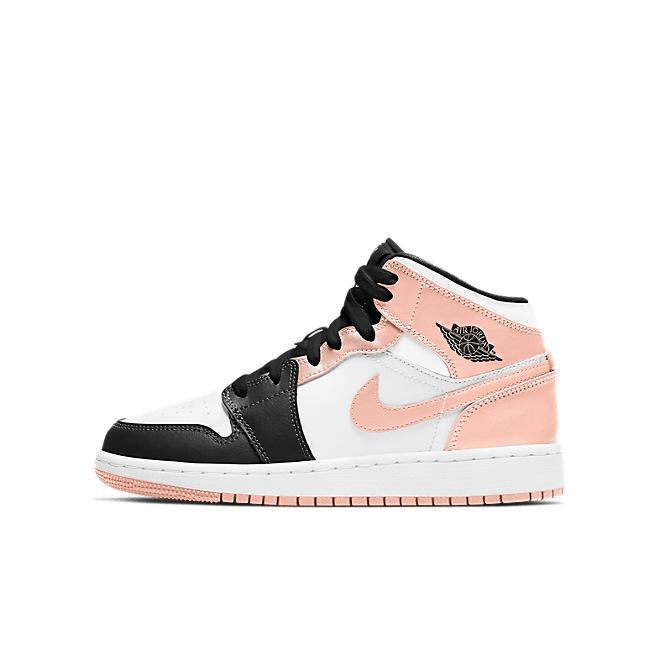 Jordan 1 Mid Crimson Tint Toe (GS) 554725-133