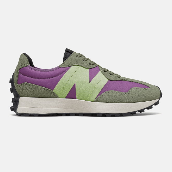 New Balance 327 - Sour Grape with Bleached Lime Glo MS327TC