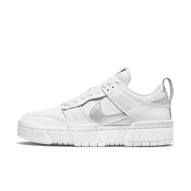 Nike Dunk Low Disrupt White Silver (W) DJ6226-100