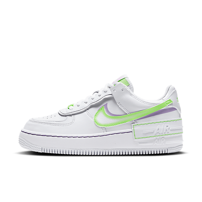 Nike Air Force 1 Shadow White Electric Green (W) DD9684-100