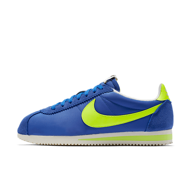Nike Classic Cortez Nylon Varsity Royal Volt 844855-470