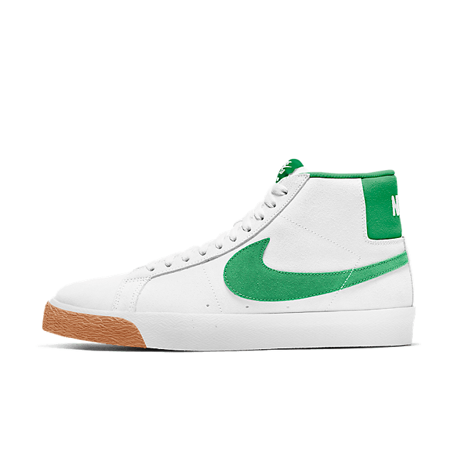 Nike SB Zoom Blazer Mid Summit White Lucky Green 864349-106