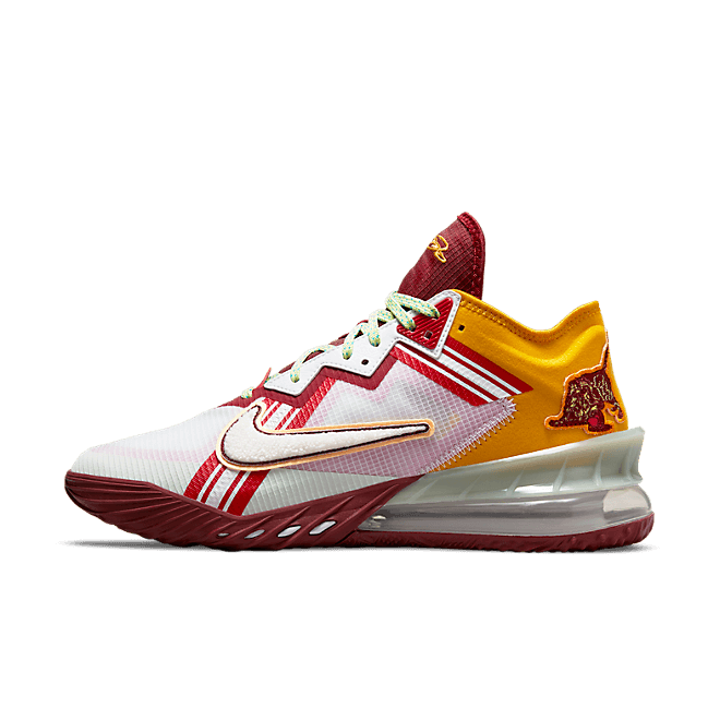 Nike LeBron 18 Low Mimi Plange Higher Learning CV7562-102