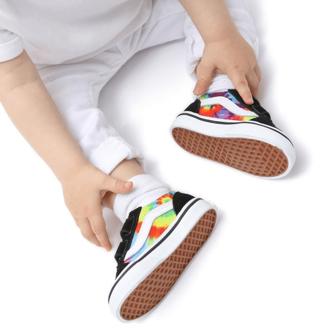 VANS Spiral Tie Dye Old Skool Velcro VN000D3Y99E Sneakerjagers
