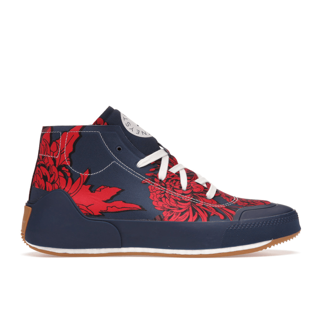 adidas Treino Mid Sella McCartney Navy Red Floral (W) FY1641