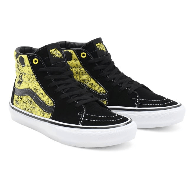 Vans x SpongeBob x Gigliotti Skate Sk8-Hi VN0A5FCCZAU