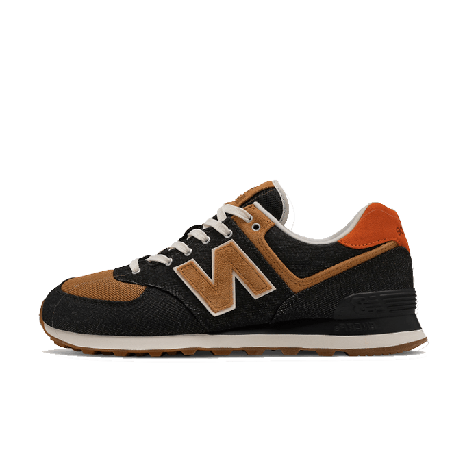 New Balance 574 - Black with Faded Workwear ML574DB2