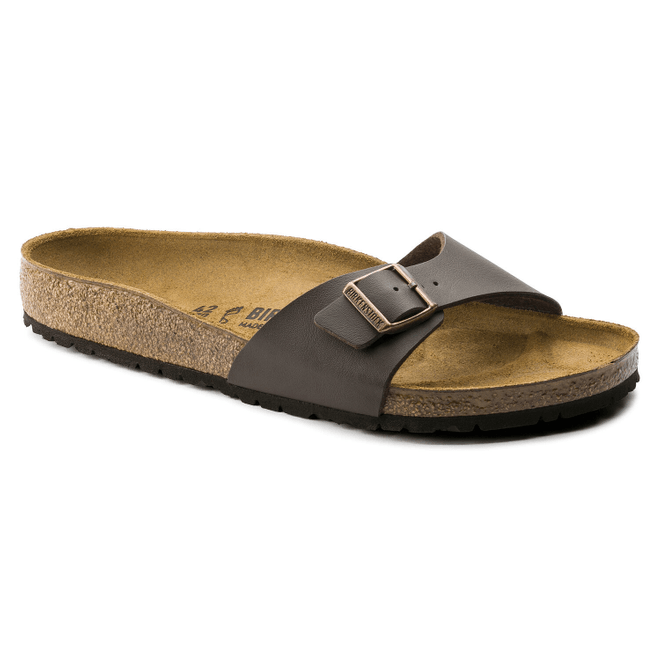 Birkenstock Birkenstock Madrid Donkerbruin Smal Voetbed 040393
