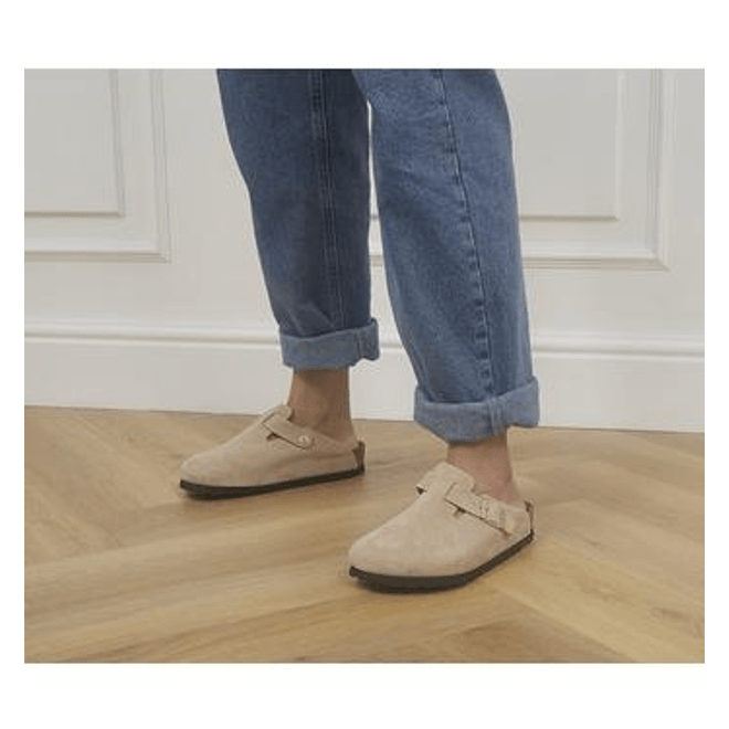 Birkenstock Boston Soft Footbed Nude Clogs 1021270