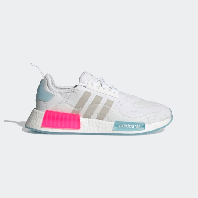 adidas NMD R1 White Halo Blue Shock Pink (W) GZ9282