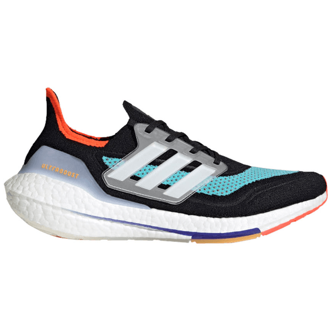 adidas Ultra Boost 21 Black Pulse Aqua S23867