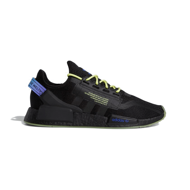 adidas NMD R1 V2 Script Pulse Yellow GY8282