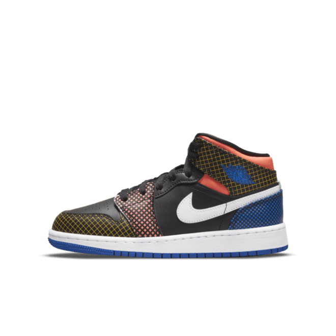 Air Jordan 1 Mid GS MMD 'Geometric Print' DC4092-001