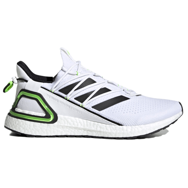 adidas Ultra Boost 20 Lab Core White Signal Green GY8108