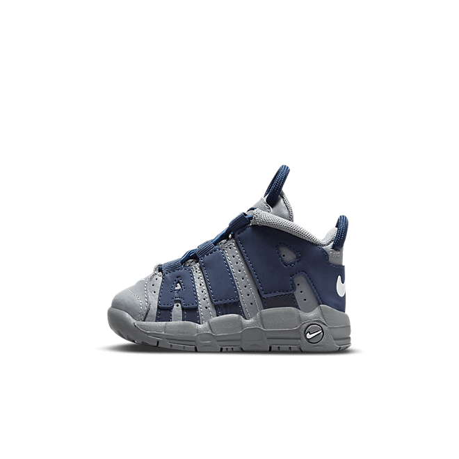 Nike Air More Uptempo Cool Grey Midnight Navy (TD) DM3319-009