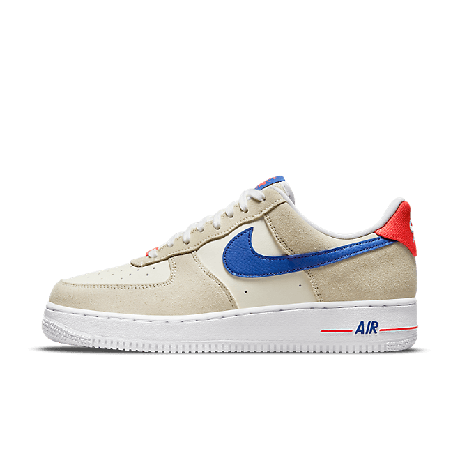 Nike Air Force 1 07 LV8 Coconut Milk Hyper Royal DM8314-100