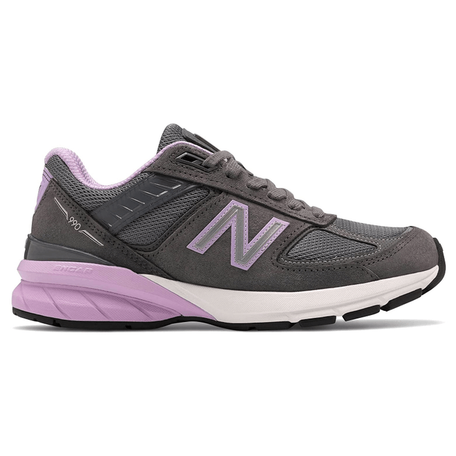 New Balance 990v5 Made In USA Lead Dark Violet Glow (W) W990DV5