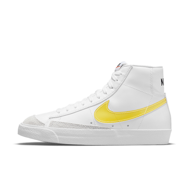 Nike Blazer Mid 77 Essential White Opti Yellow (W) DJ3050-101