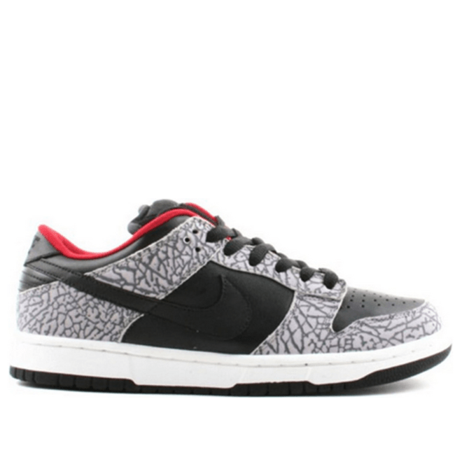Nike Supreme x Dunk Low Pro SB 'Black Cement' Black/Black-Cement Grey 304292-131