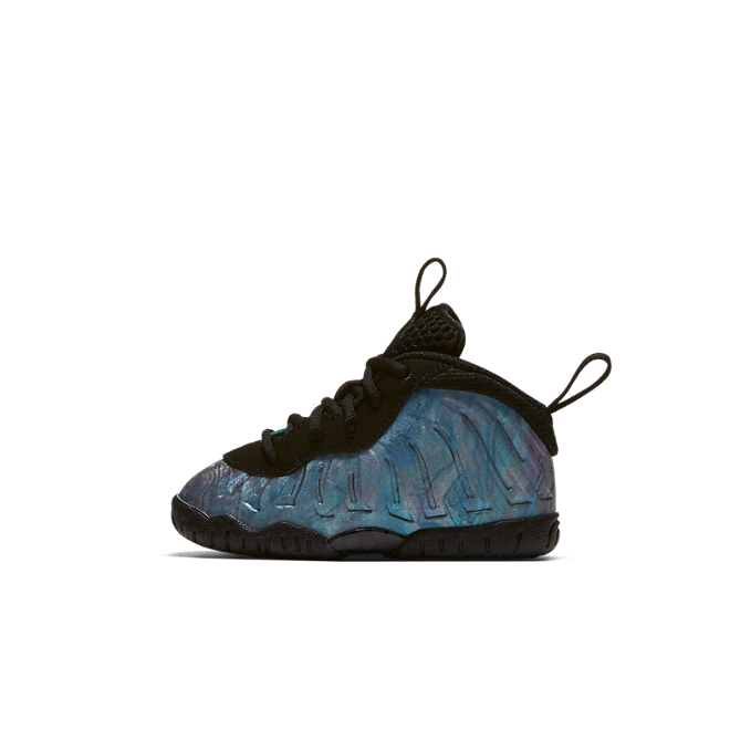 Nike Little Posite One PRM TD 'Abalone' Black/Aurora Green-Black AO8038-009