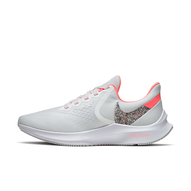 Womens Nike Zoom Winflo 6 'Summit White' Summit White/Lava Glow/White WMNS AQ8228-102