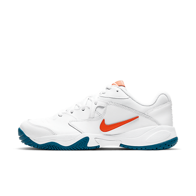 Nike Court Lite 2 'White Green Abyss' White/Green Abyss/Praline/Team Orange AR8836-105