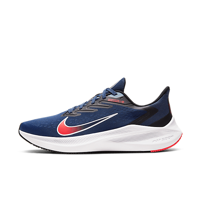 Nike Zoom Winflo 7 'Midnight Navy Crimson' Midnight Navy/Bright Crimson/Black CJ0291-400