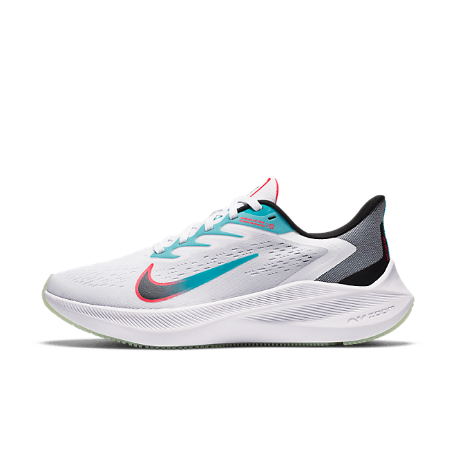 Womens Nike Zoom Winflo 7 Flash Crimson Aqua WMNS CJ0302-102