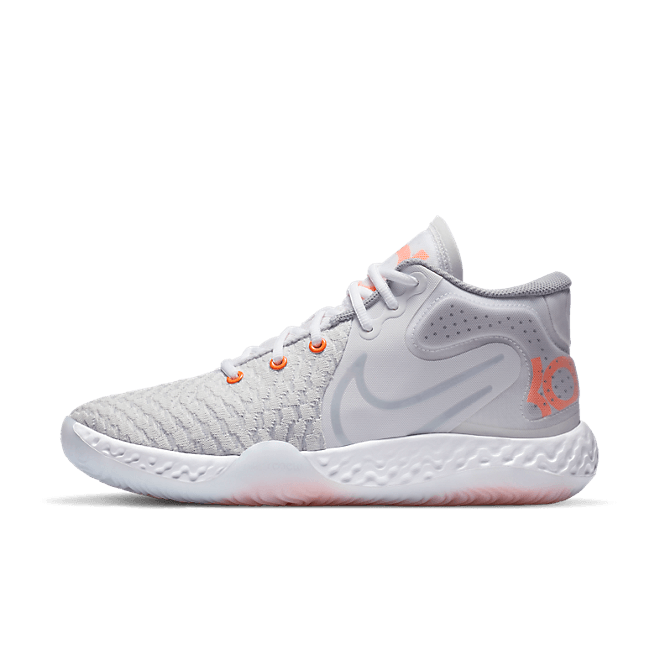 Nike KD Trey 5 VIII EP 'White Total Orange' White/Total Orange/Wolf Grey/Pure Platinum CK2089-102