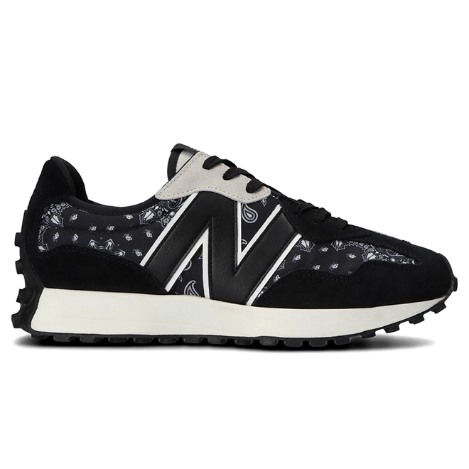 New Balance 327 Black White Paisley MS327DEU