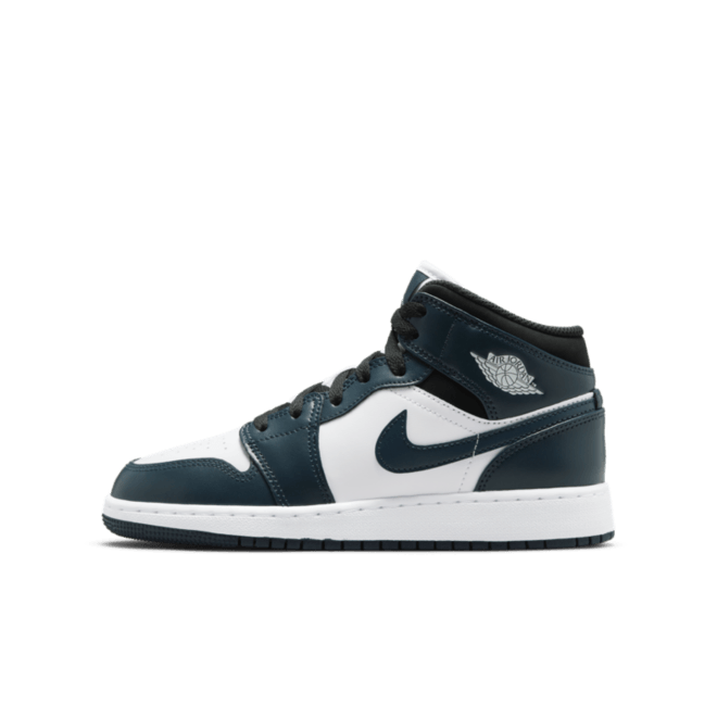 Air Jordan 1 Mid GS 'Dark Teal' 554725-411