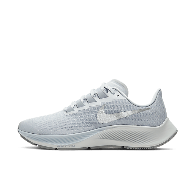 Nike Womens WMNS Air Zoom Pegasus 37 'Grey Metallic Silver' BQ9647-009 (Size: US 7.5) BQ9647-009