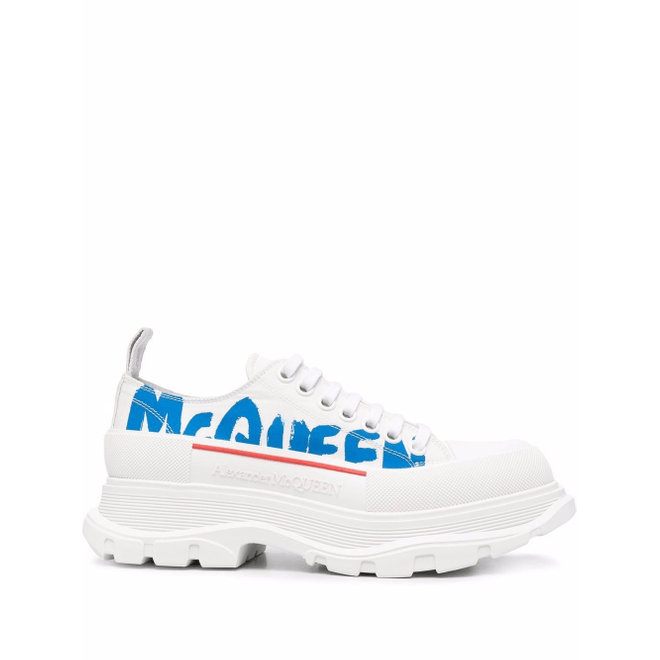 Alexander McQueen logo-print low-top 682421W4RQ9