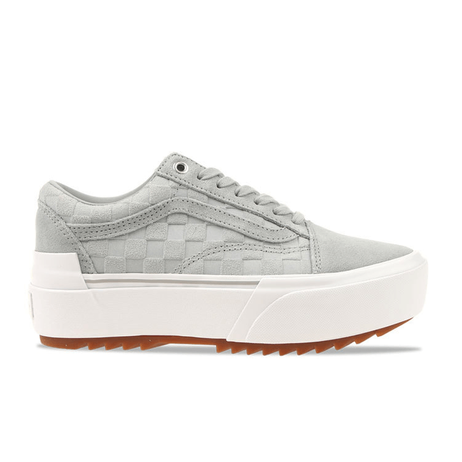 Vans Old Skool Stacked Grijs/Wit Dames VN0A4U15A471