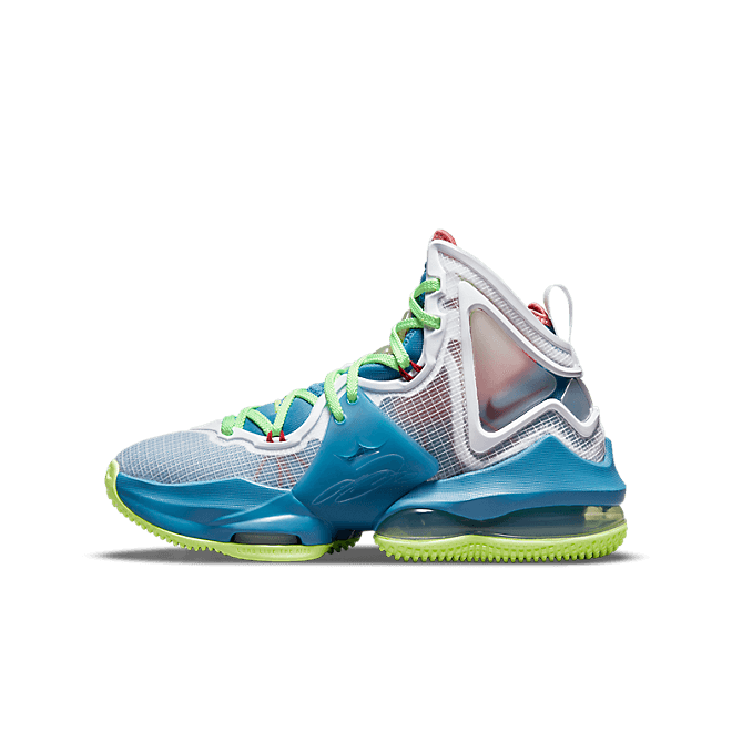 Nike Lebron 19 Dutch Blue Lime Glow (GS) DD0418-400
