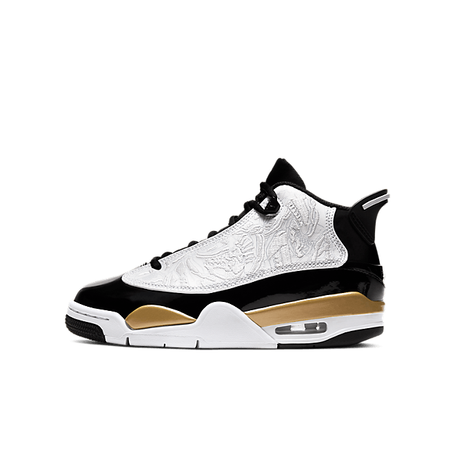 Jordan Dub Zero Black Metallic Gold White (GS) 311047-005