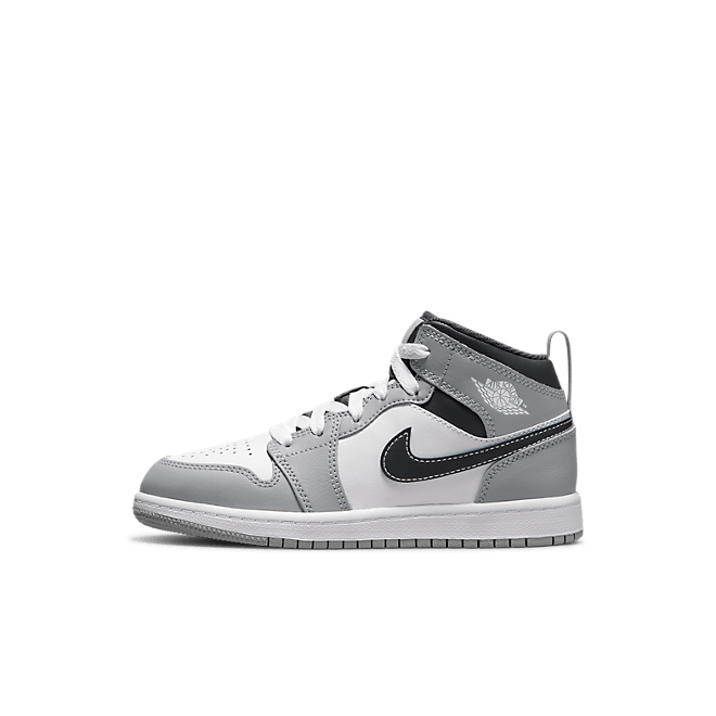 Jordan 1 Mid Light Smoke Grey 2022 (PS) 640734-078