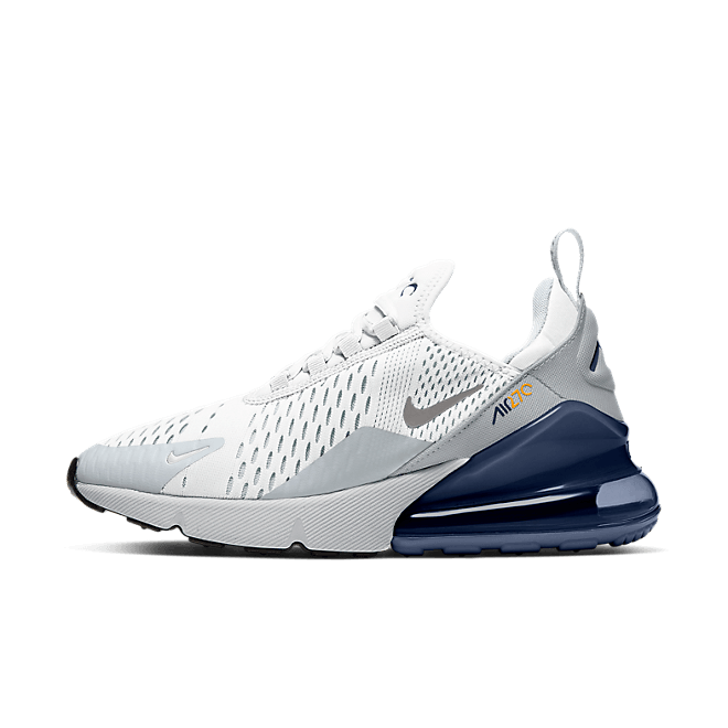 Nike Air Max 270 White Midnight Navy (GS) 943345-109