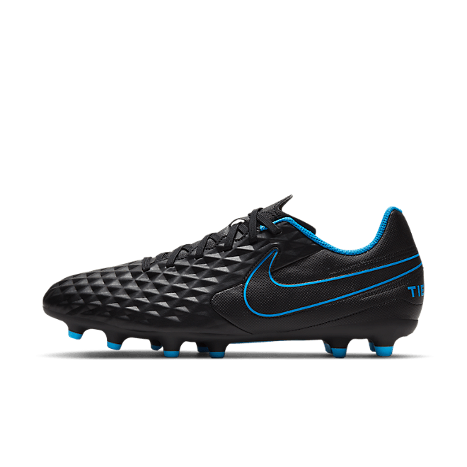 Nike Tiempo Legend 8 Club FG MG Black Light Photo Blue AT6107-090