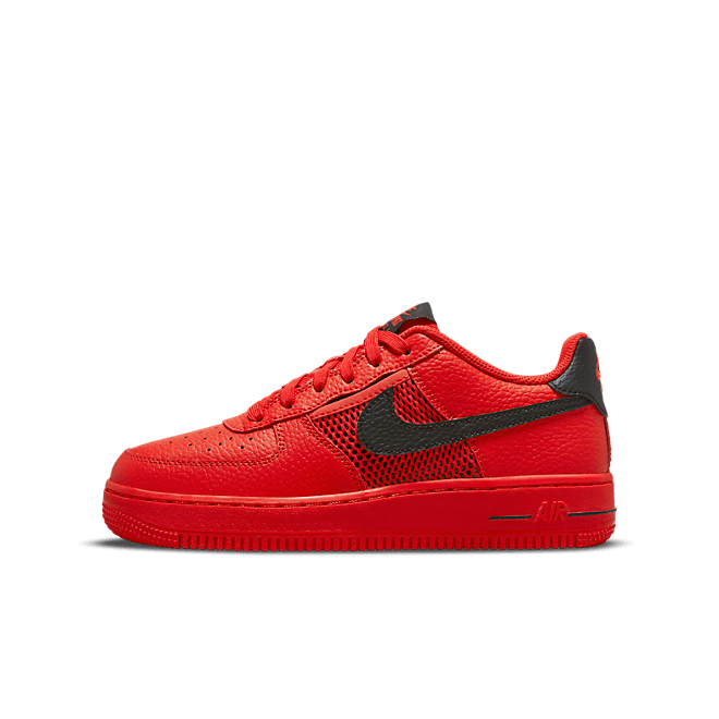 Nike Air Force 1 Low Mesh Pocket Habanero Red (GS) DH9596-600