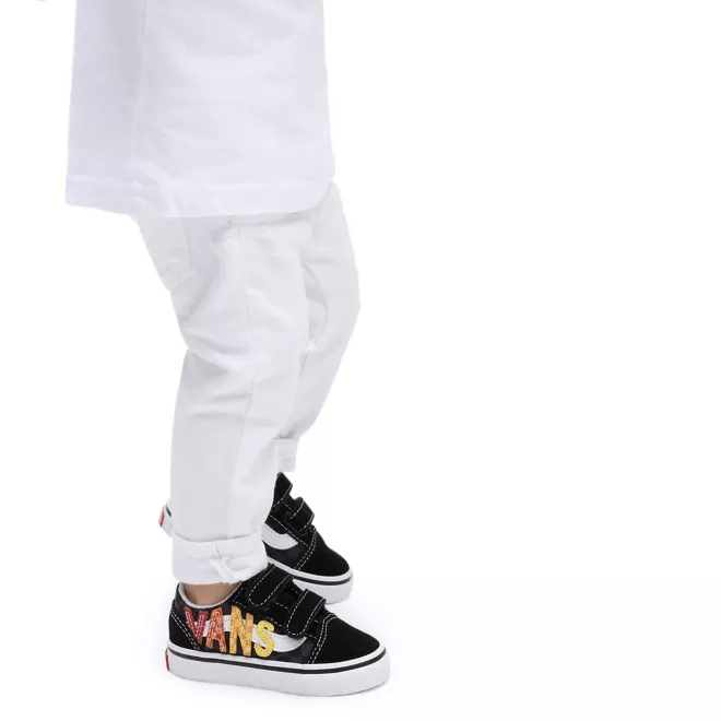 VANS Flame Logo Repeat Old Skool Velcro  VN000D3YABX
