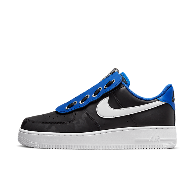 Nike Air Force 1 Low Shroud Camo Black Royal DC8875-001