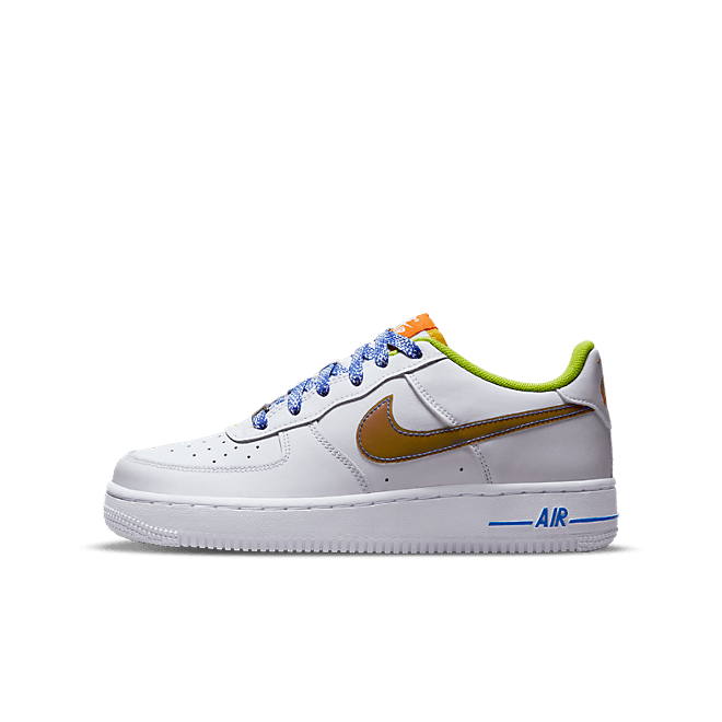 Nike Air Force 1 LV8 White Magma Orange (GS) DQ7767-100