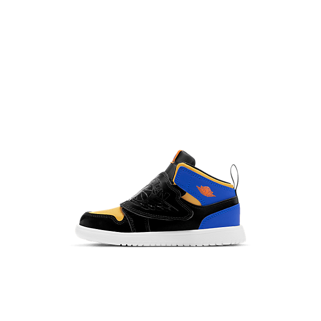 Nike Sky Jordan 1 TD 'Royal Blue Orange' Black/Total Orange/Racer Blue Infant/Toddler  BQ7196-040